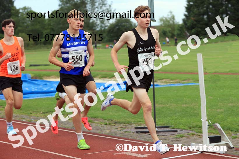 1500 metres, 2025 NEGP No 5 Monkton, Wednesday, July 23rd. Photo: David T. Hewitson/Sports for All Pics